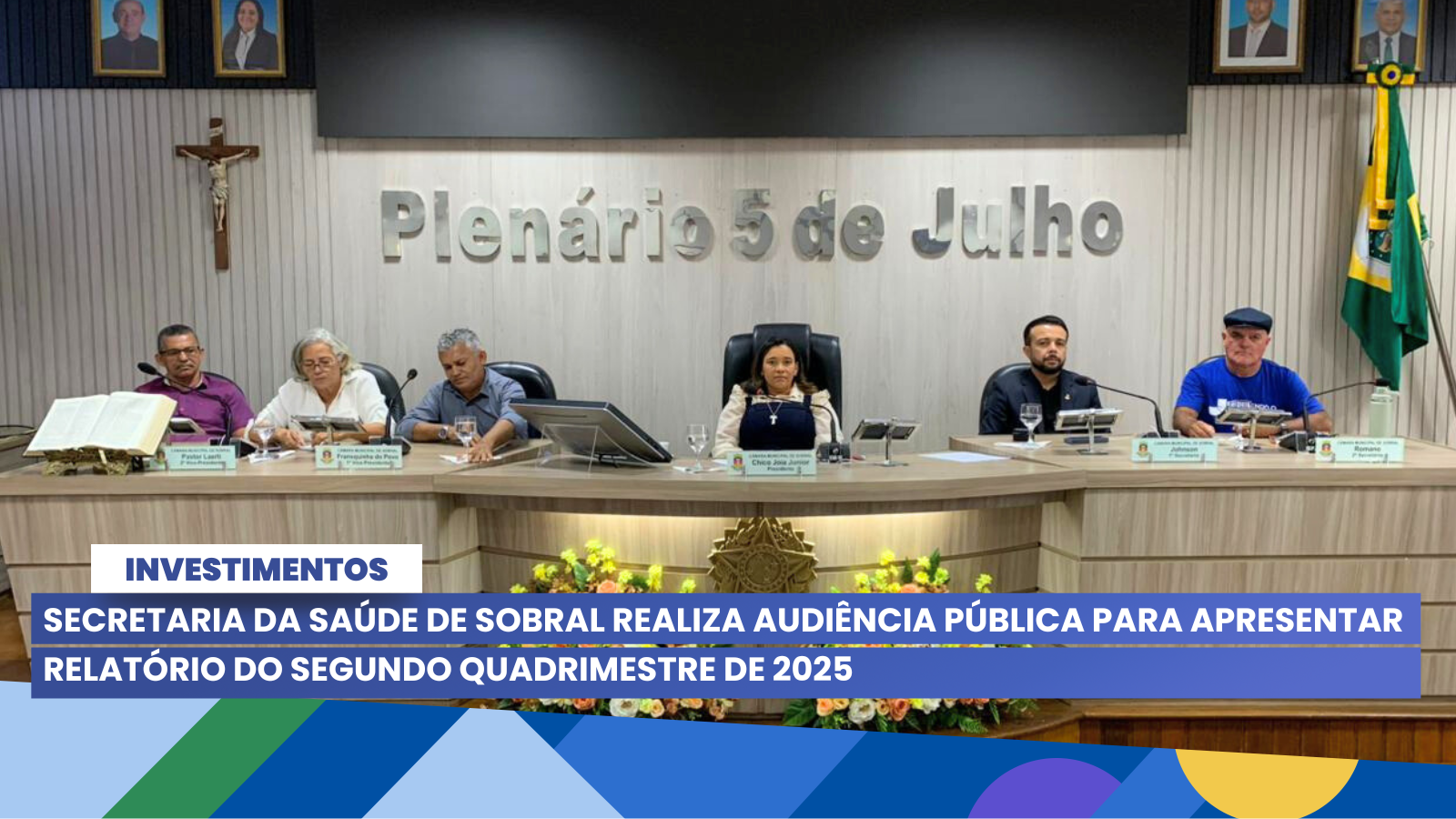 Secretaria da Saúde de Sobral realiza audiência pública para apresentar relat...