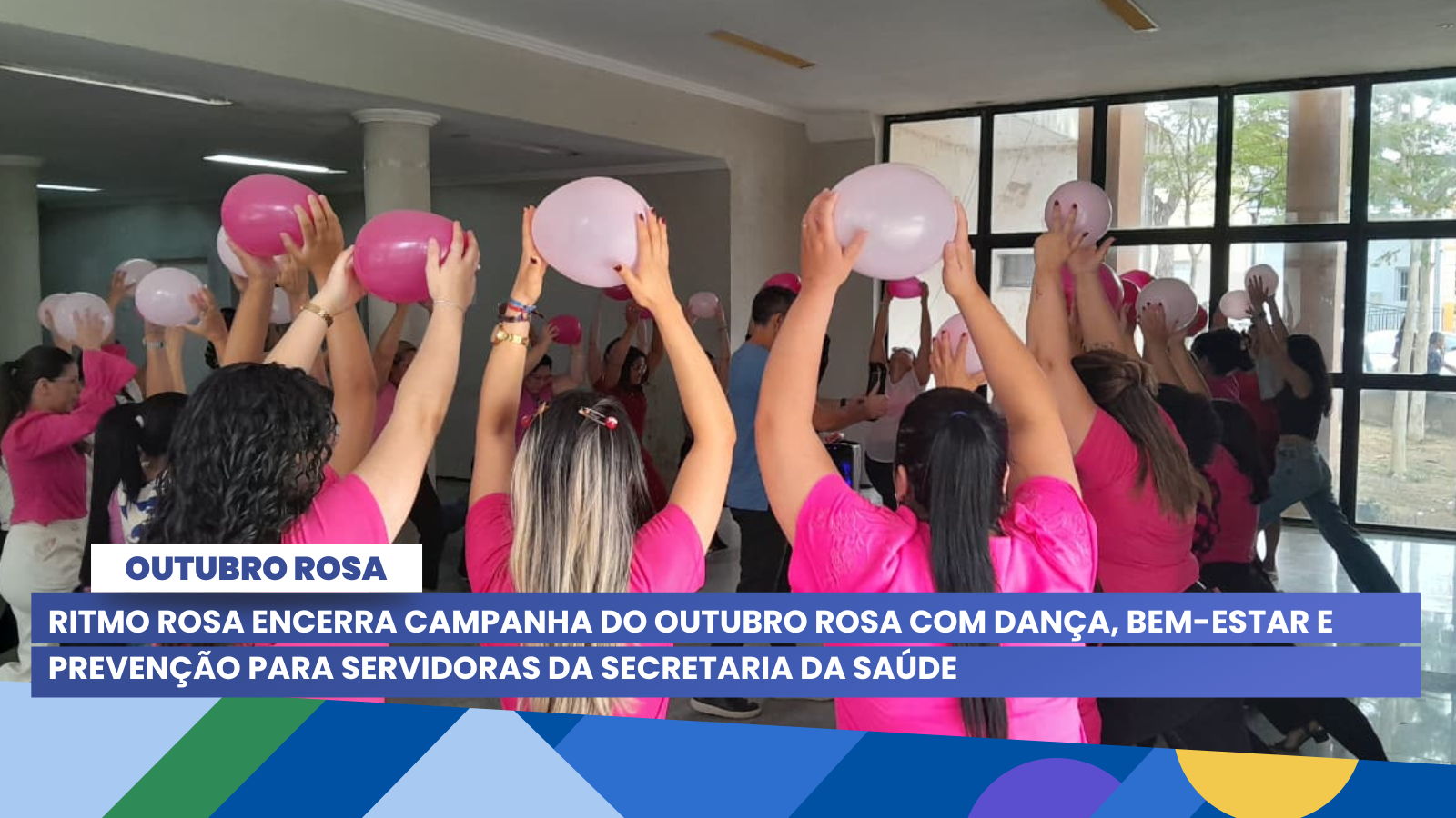 Ritmo Rosa encerra campanha do Outubro Rosa com dança, bem-estar e prevenção ...