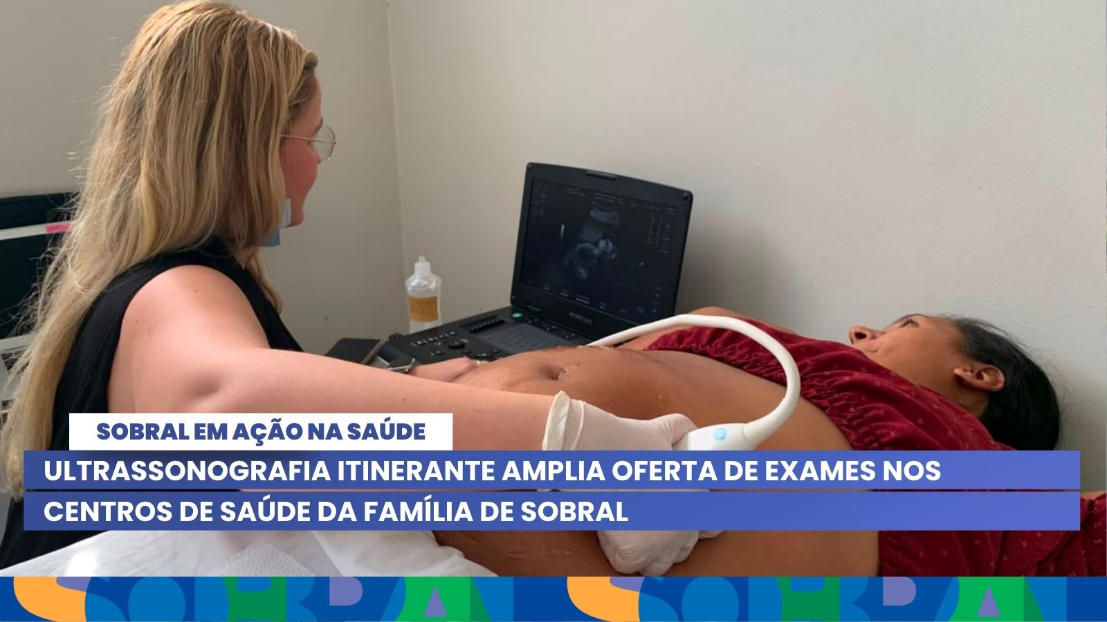 Ultrassonografia itinerante amplia oferta de exames nos Centros de Saúde da F...