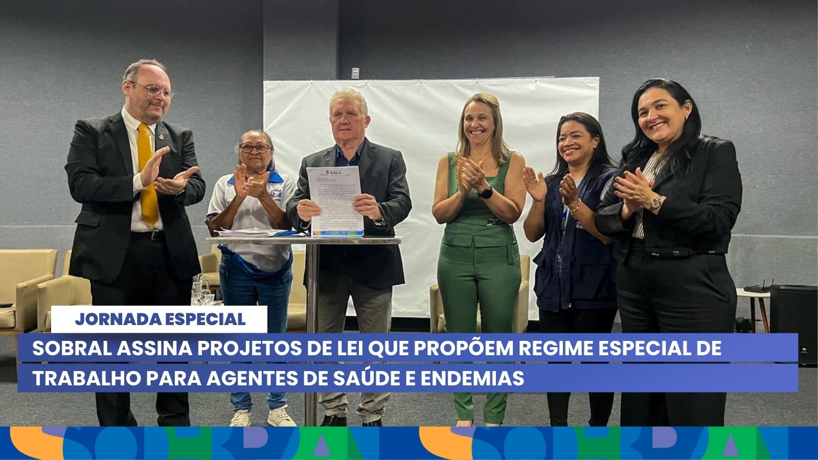 Sobral assina projetos de lei que instituem regime especial de trabalho para ...