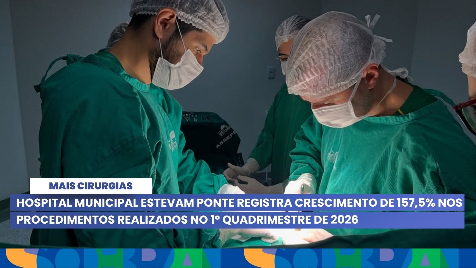 Hospital Municipal Estevam Ponte registra crescimento de 157,5% nos procedime...