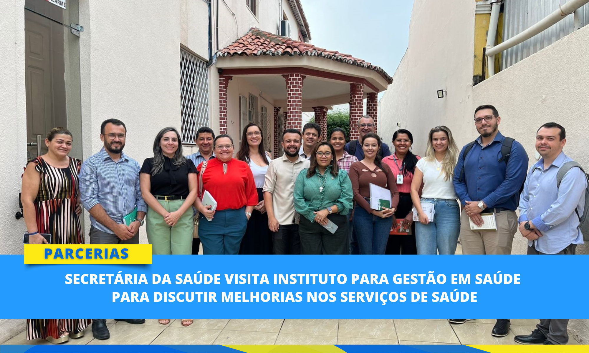 Secretária da Saúde visita Instituto para Gestão em Saúde para discutir melho...