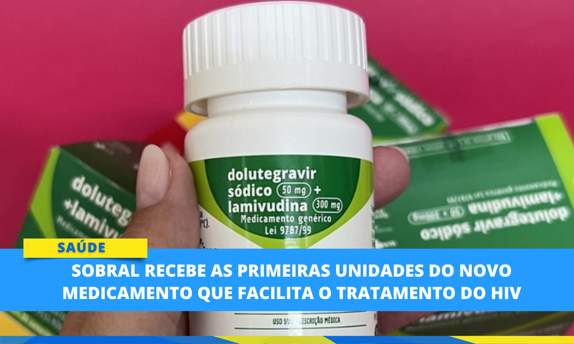 Sobral recebe as primeiras unidades do novo medicamento que facilita o tratam...